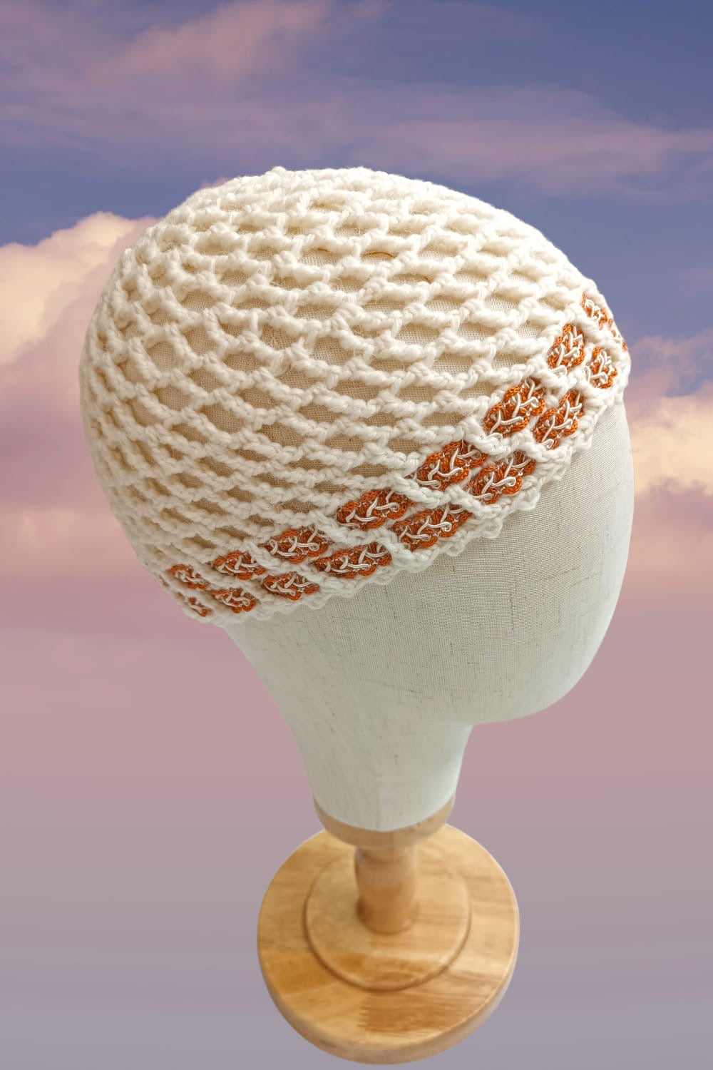 Cuffia Crochet